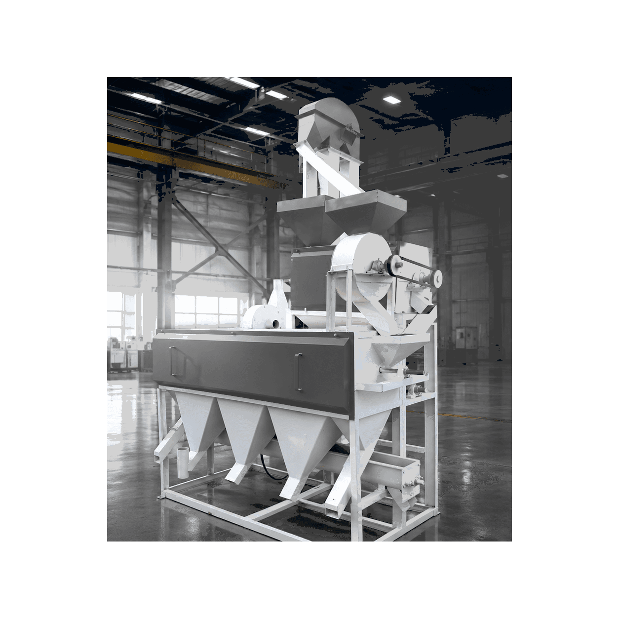 Automatic Dal Mill Machine